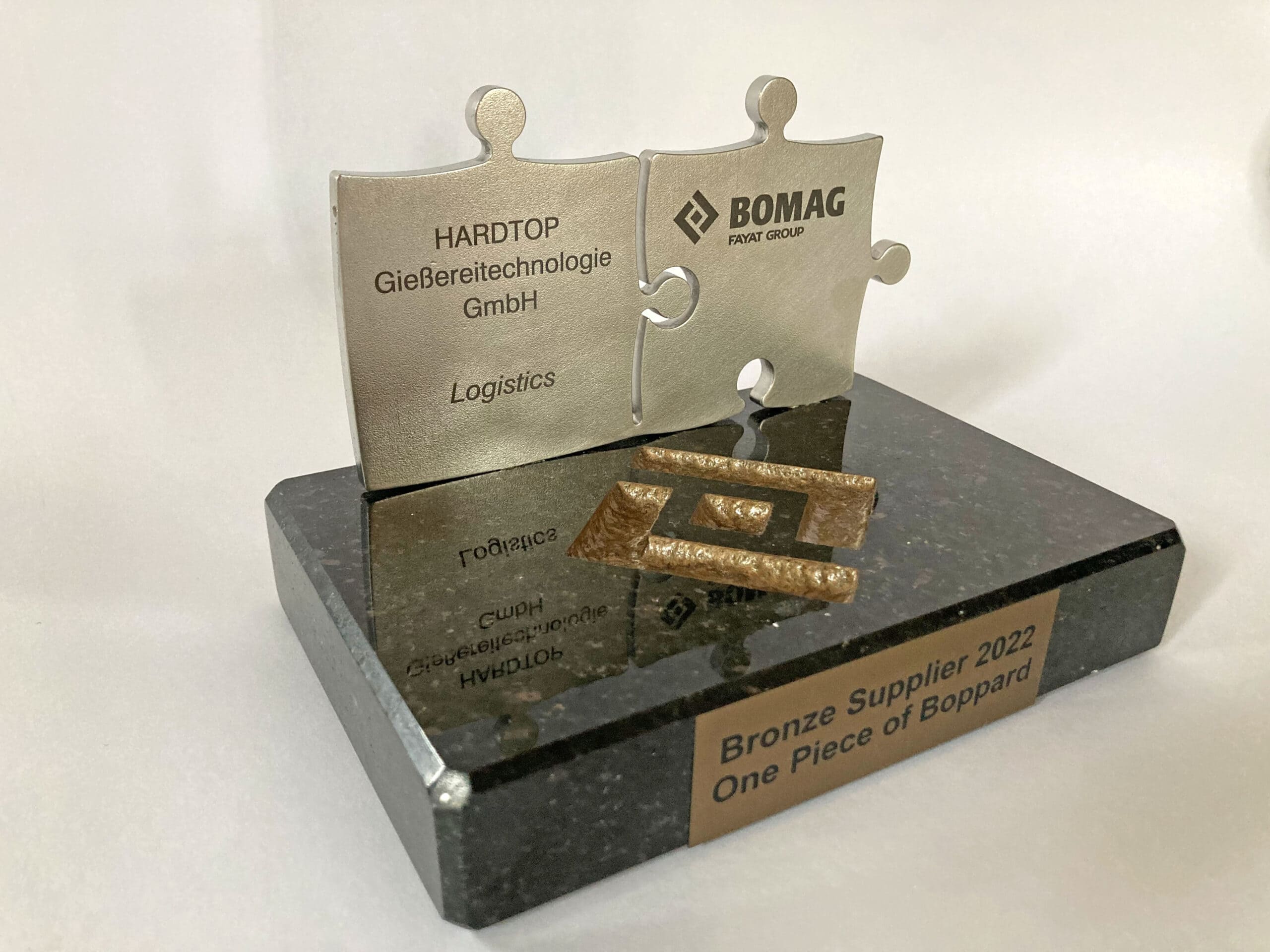 Europäischer BOMAG-Lieferantenpreis 2022 in Bronze